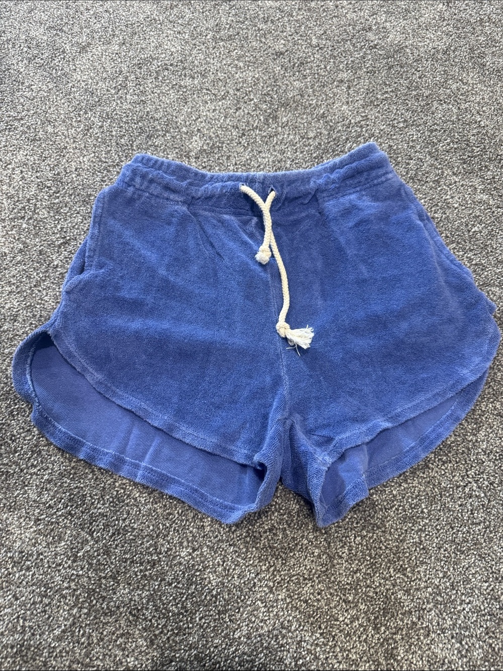 Perfectwhitetee Terry Drawstring Women’s Shorts size XS with pockets